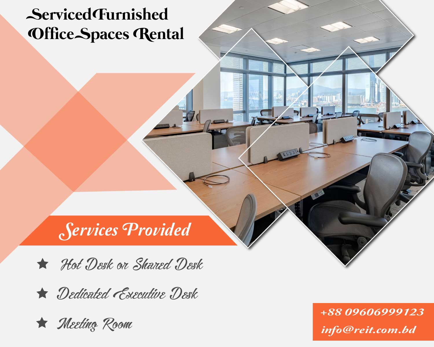 Serviced Furnished Office Space Rental