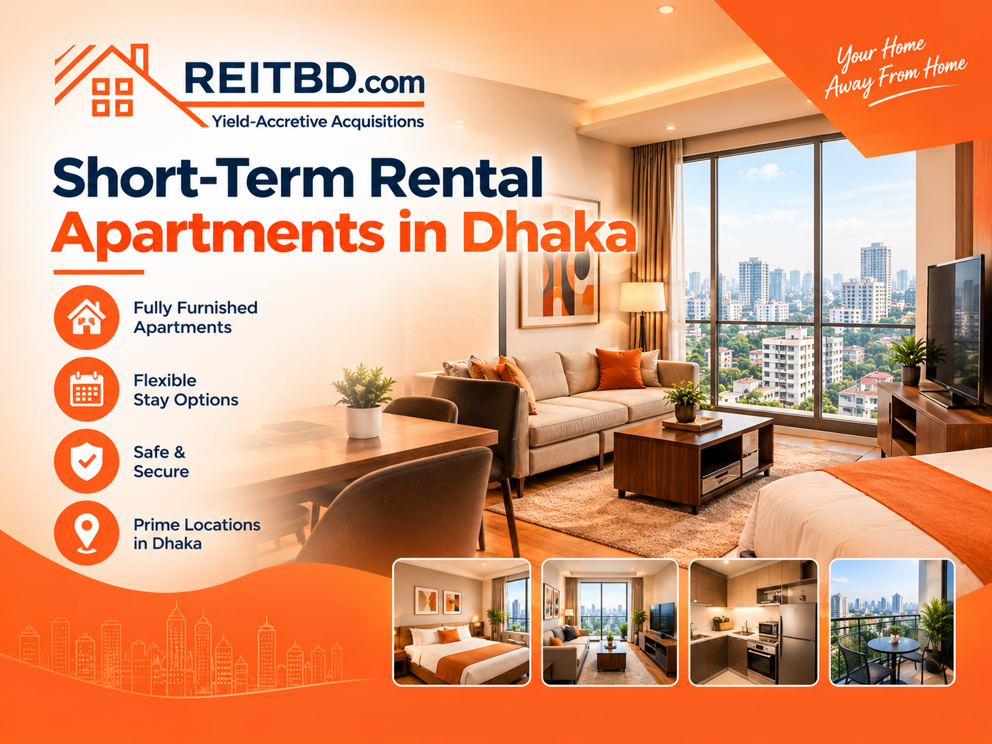 REIT BD Dhaka Apartment Living